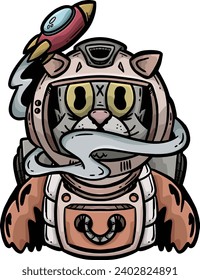 Space Cat from the Planet Mars