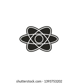 space, chemistry, physics icon. Simple glyph, flat vector of Space icons for UI and UX, website or mobile application
