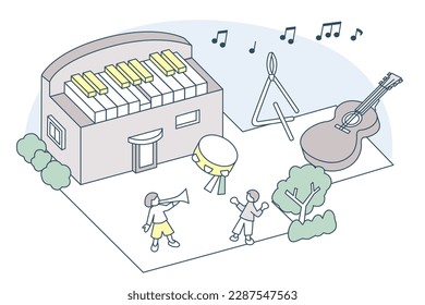 Espacio en la ciudad para disfrutar de la música.