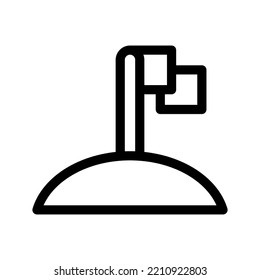 Space Colonization Icon Vector Symbol Design Illustration