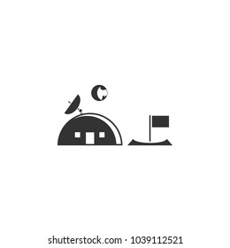 space colony icon