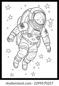 Space Coloring Pages for Kids