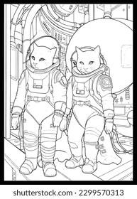 Space Coloring Pages for Kids