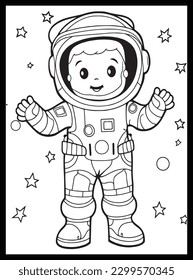 Space Coloring Pages for Kids