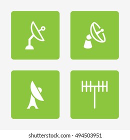 Space Communication Icons