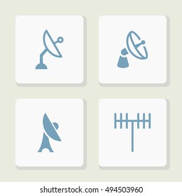 Space Communication Icons