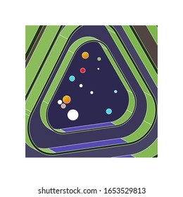 Space concept Vector illustration