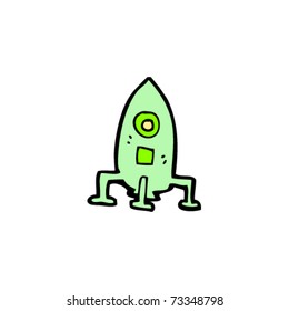 space craft cartoon