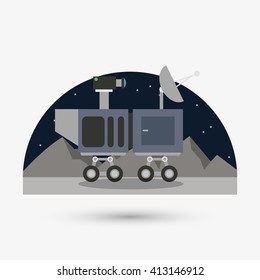 Space design. science concept. cosmos icon