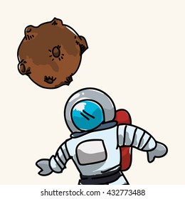 Space design. science icon. Isolated illustration , vector