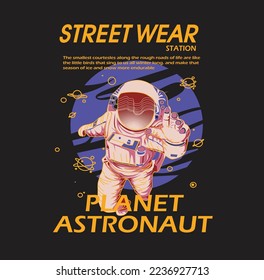 space design for t shirt vector 
