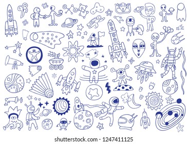 space doodle set
