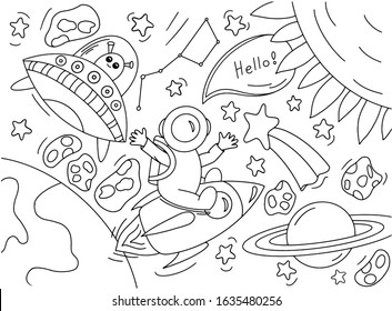 Download Kids Coloring Book High Res Stock Images Shutterstock