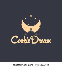 Space Dream Cookies Logo Design