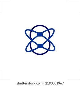 space eight orbit logo design