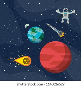Space exploration adventure