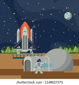 Space exploration adventure