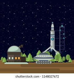Space exploration adventure