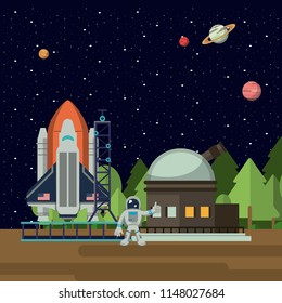 Space exploration adventure