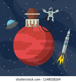 Space exploration adventure