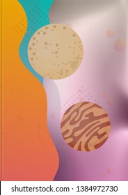 Space Exploration and the Solar System. Vector illustration