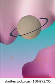 Space Exploration and the Solar System. Vector illustration