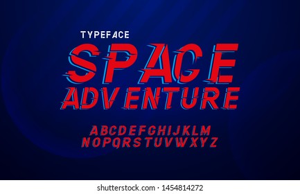 "Space" a font inspired by the colorful,vintage comic books. The original font, and alphabet.