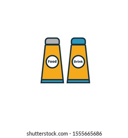 Space Food icon. Simple element from space icons collection. Creative Space Food icon ui, ux, apps, software and infographics.
