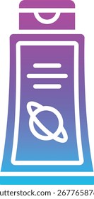 Space Food vector icon. Can be used for printing, mobile and web applications.