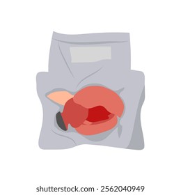 Space Food, Space Vector Illustration, Isolated