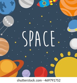 Space frame design. Vector illustration.
