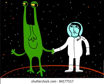 space friends