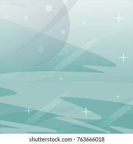 Space Galaxy Background . vector illustration
