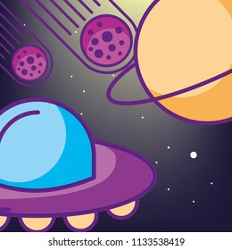 space galaxy card