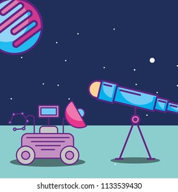 space galaxy card