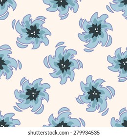 Space galaxy , cartoon seamless pattern background