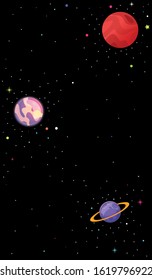 Space Galaxy constellation pattern print could be used for textile, zodiac star yoga mat, phone case