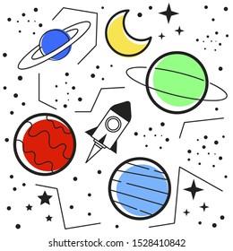 Space Galaxy Constellation Print Could Be Used Zodiac Star Yoga Mat, Phone Case