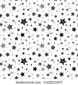 Space Galaxy constellation seamless pattern print could be used for textile, zodiac star yoga mat, phone case