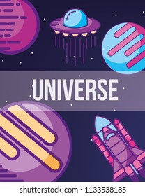 space galaxy cosmic card
