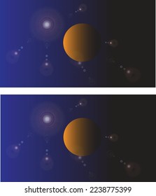 space galaxy creative new background design