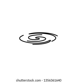 space, galaxy icon. Simple thin line, outline vector of space, cosmos, universe icons for UI and UX, website or mobile application