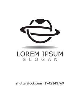 Space Galaxy logo for business image design template vector creative