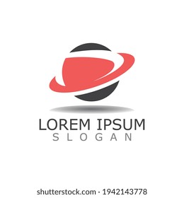 Space Galaxy logo for business image design template vector creative