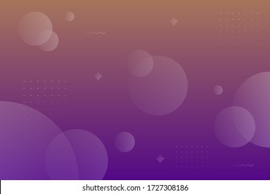 Space geometric planet abstract background for your presentation with soft gradient light and color