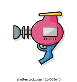 space gun doodle
