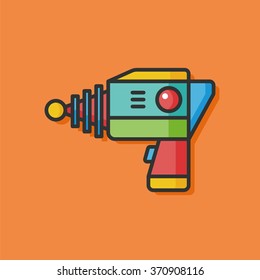 Space Gun vector icon