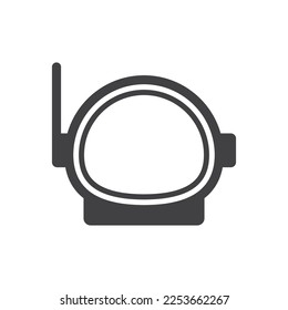 Space Helmet Icon Sign Symbol Vector