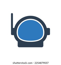 Space Helmet Icon Sign Symbol