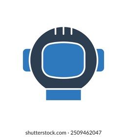 Space Helmet Icon Sign Symbol